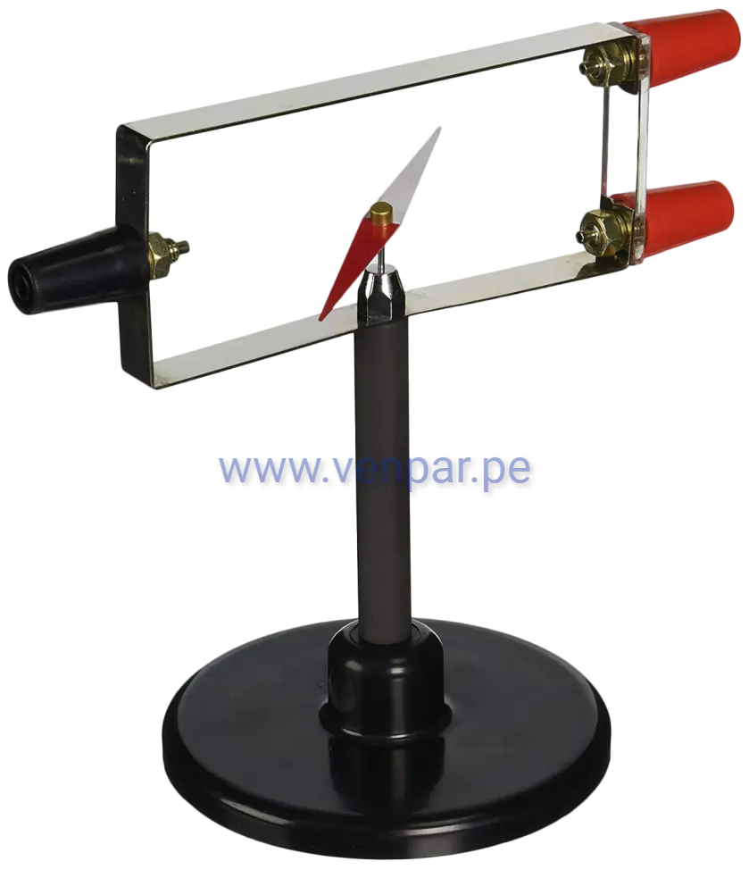 Aparato para el estudio de la experiencia de Oersted