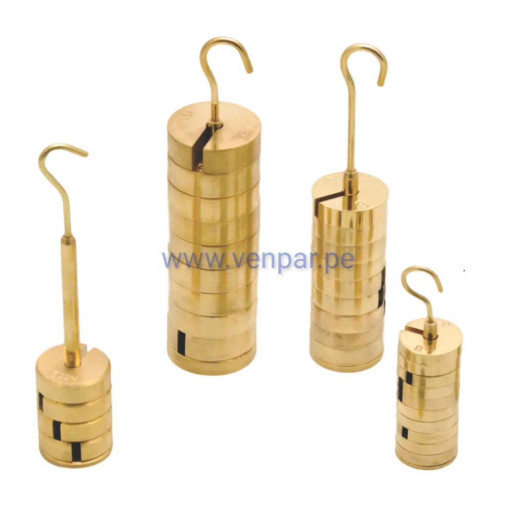 Set de pesas y porta pesas