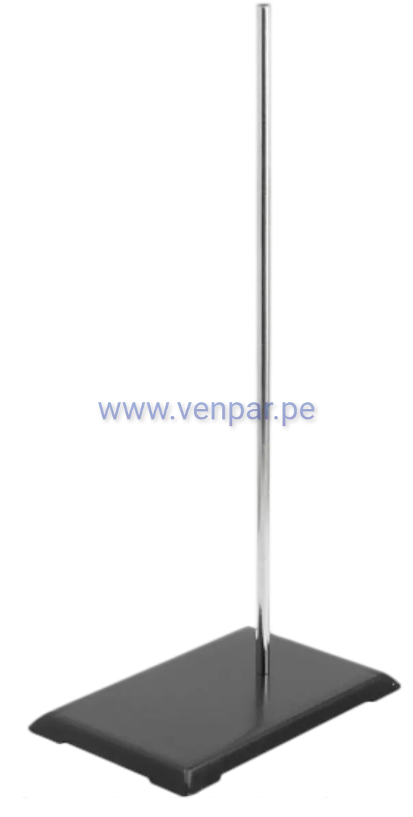 Soporte universal con eje de acero inoxidable