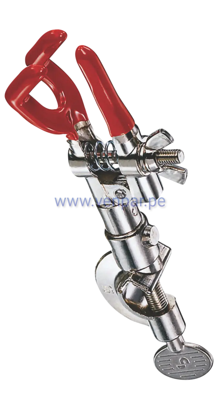 Pinza universal de 3 dedos con nuez